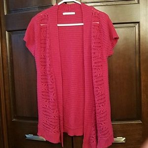 Short sleeve cardigan